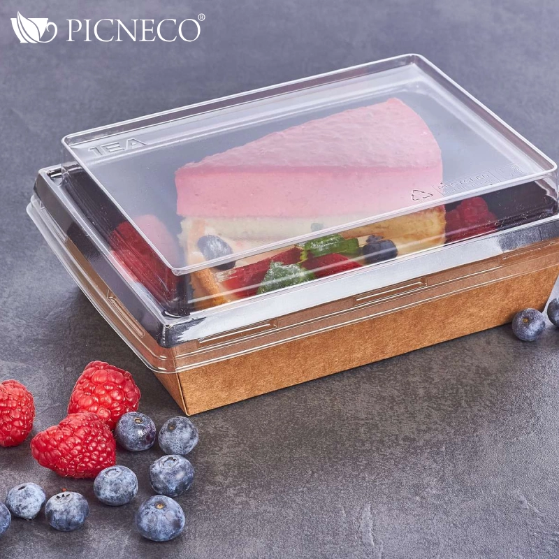 товар Контейнер бумажный 500мл, черный, серия OneClick, (крышка отдельно) OK050C